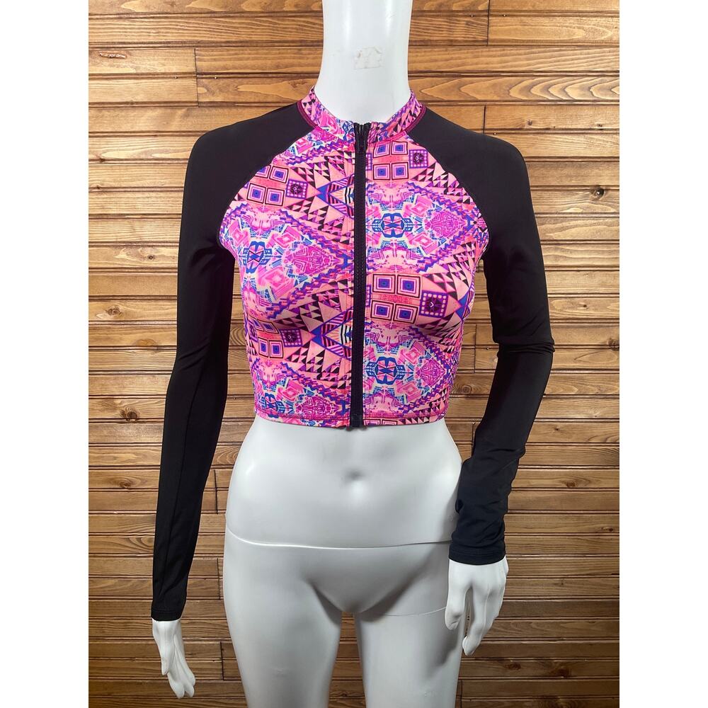 PINK by Victorias Secret Long Sleeve Swim Workout Tank XS